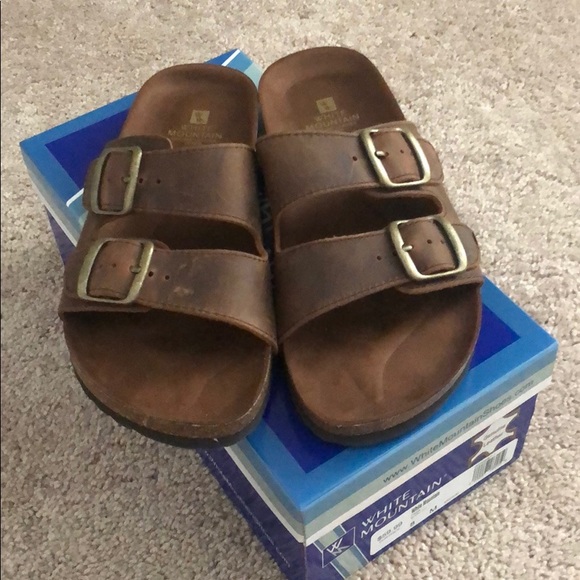 white mountain helga sandals